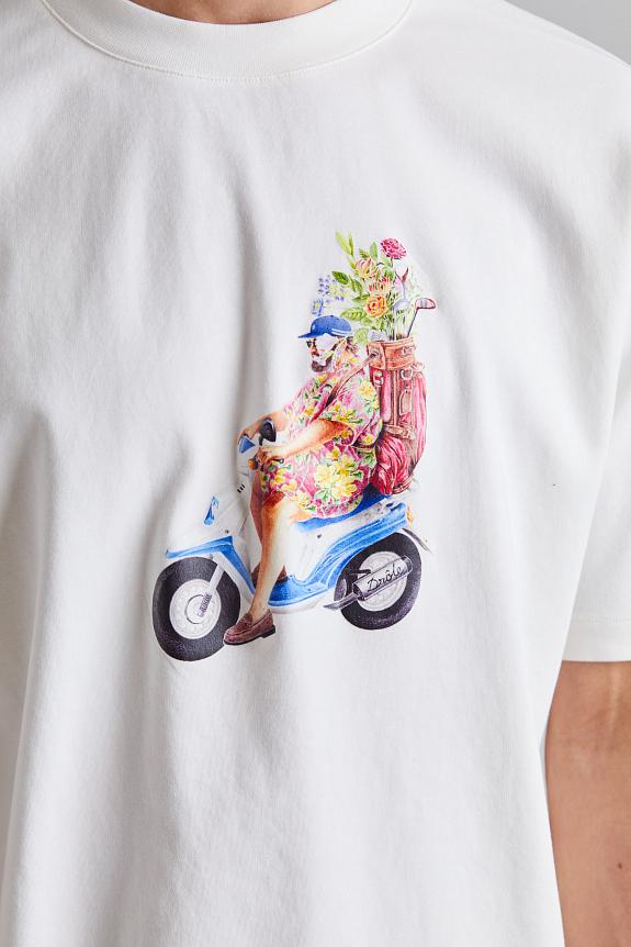 Drôle de Monsieur Le T-Shirt Golfeur Off White-4